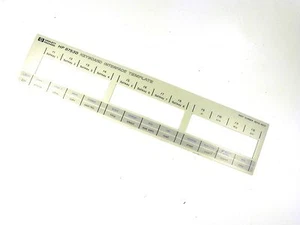 Keysight 08753-80131 8753D Keyboard Interface Template - Picture 1 of 3