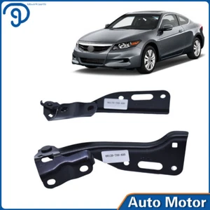 Juego de bisagras de capucha derecha e izquierda para Honda Accord 2008 2009 2010 2011 2012 negro - Imagen 1 de 9