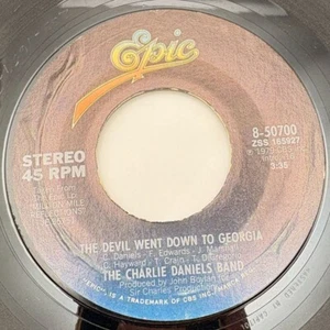 Charlie Daniels Band The Devil Went Down to Georgia / Rainbow Ride 45 Country - Picture 1 of 6
