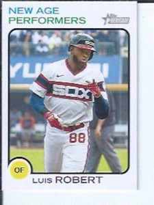 Luis Robert 2022 Topps Heritage  New Age Performers - Picture 1 of 1