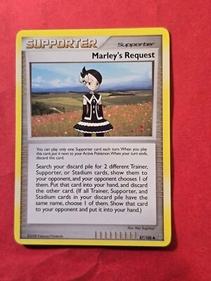 2008 Pokemon Diamond and Pearl Stormfront #87 Marley's Request, UC, NF/H, cd17 - Image 1 of 3