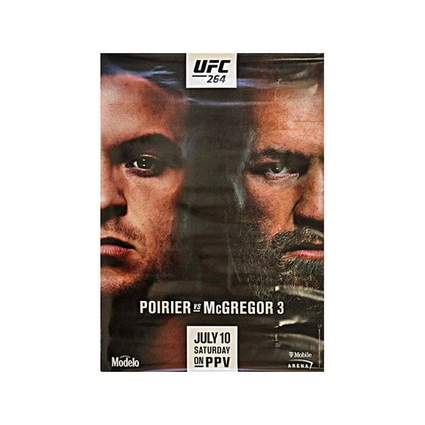 UFC 264: Poirier vs McGregor 3 27"x39" Event Poster Cover
