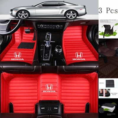 For HONDA Accord Car Floor Mats Carpet Custom FloorLiner Auto Mats 1998-2022 Foto 1 de 4