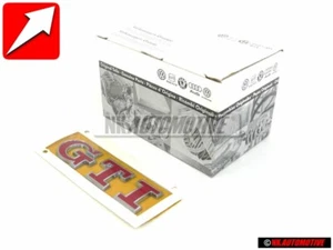 VW Original GTI Hinten Schriftzug Emblem Logo Rot Golf 7 - 5G0853675ACJZQ - Bild 1 von 6