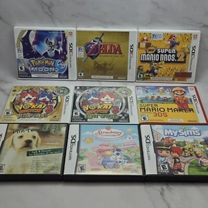Nintendo DS & 3DS Games Pick & Choose Authentic CIB No Manual Free Shipping CA - Picture 1 of 72