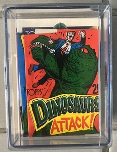 Dinosaurs Attack 1988 set completo 55 carte + 11 adesivi + 3 involucri - Foto 1 di 5