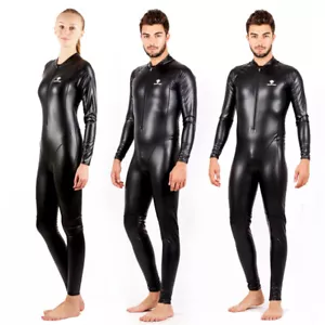 Costume da bagno donna uomo mute zip anteriore costume da bagno allenamento corsa immersioni subacquee - Foto 1 di 8