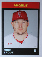 2021 Topps 582 Montgomery Club Mike Trout Card #5 Mint