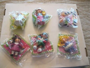 McDonald's 1992 Cabbage Patch Kids Happy Meal toys Set 5 plus Under 3 NIP - Picture 1 of 2