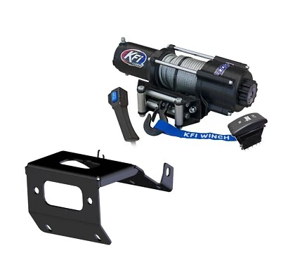 KFI 4500lb Winch Kit for Polaris RZR 4 900/1000 & RZR 4 Turbo - Image 1 of 4