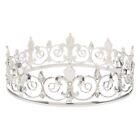 Royal  Crown for Men - Metal  Crowns and Tiaras, Full Round Birtay3095
