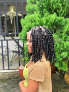 Braided Wig.Knotless braids. 14 inches full lace wig. - Picture 1 of 2