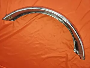 Vincent motorcycle front fender, mudguard, damaged. - Picture 1 of 9