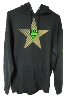 Seattle Sounders FC MLS Cup Men's Size M & L Adidas Fleece Hoodie A1 232 - Image 1 of 4