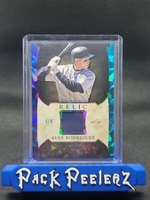 2022 LEAF IN THE GAME USED SPORTS ALEX RODRIGUEZ JERSEY RELIC CARD  #5/9