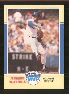 1988 Fleer Baseball MVPs #40 Fernando Valenzuela - Image 1 of 2