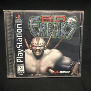 Bio Freaks Playstation 1 PS1 Complete CIB Authentic Fast Shipping⚡️ RARE game - Picture 1 of 4
