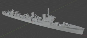 1:2400 IJN Mutsuki class Destroyer (V3) - Picture 1 of 1
