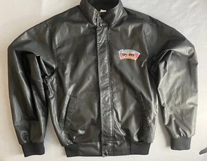 Vintage Swingster San Antonio Spurs Fiesta Black Windbreaker Jacket Adult Medium - Picture 1 of 10