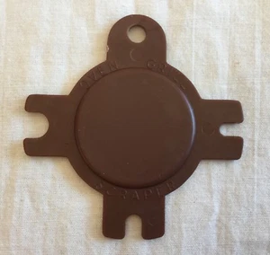 Aparato de cocina raspador parrilla horno marrón Tupperware vintage  - Imagen 1 de 2