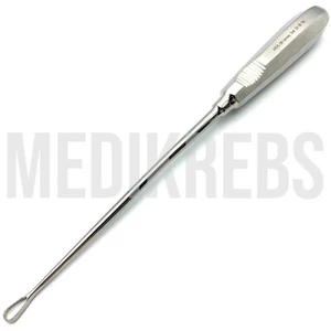Recamier Uterine Curette Sharp - Rigid 8.5 mm Jaw - 30 cm Fig. 1 - Picture 1 of 1