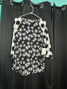 LuLaRoe Randy Soccer, Size 3XL NWT - Picture 1 of 2