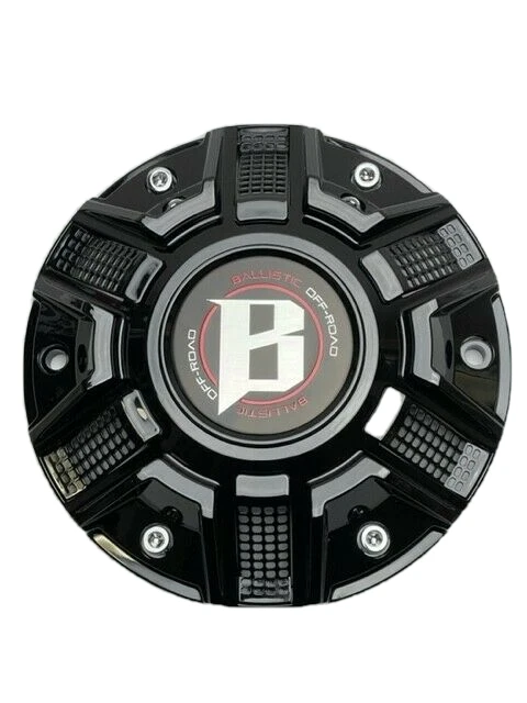 Ballistic Off-Road Gloss Black Wheel Center Cap CAP OR-D8H CAP OR-D - Image 1 of 4