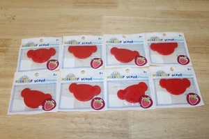 Build A Bear Workshop SCENTIMENTS Discs, Lot of 8, Strawberry Scent - Picture 1 of 1