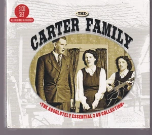 THE ABSOLUTELY ESSENTIAL 3 CD COLLECTION - By The Carter Family (2016 CD)2A8 - Picture 1 of 2