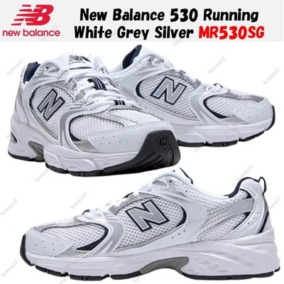 New Balance 530 Running Blanco Gris Plata MR530SG Hombre Talla Foto 1 de 4