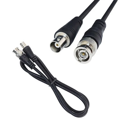 BNC Male to BNC Female Cable Extension Coaxial Line CCTV Audio Video Coax 75ohm - Image 1 of 4