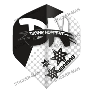 Danny Noppert Dart Flight Sticker A Laptop Man Cave Car Van Darts (Choose size) - Picture 1 of 1