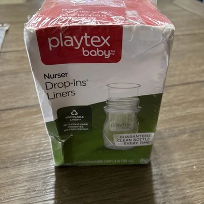 Playtex 婴儿护理垫 100 件盒 4 盎司 — 第 1/3 张图片