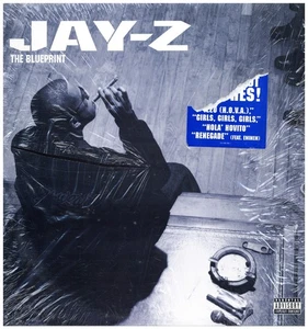 Jay-Z - The Blueprint '01 2xLP Blue Vinyl LTD US ORG!EX/EX- W/S - Picture 1 of 6