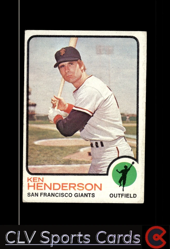 San Francisco Giants Ken Henderson Baseball Near Mint or Better - Image 1 of 2