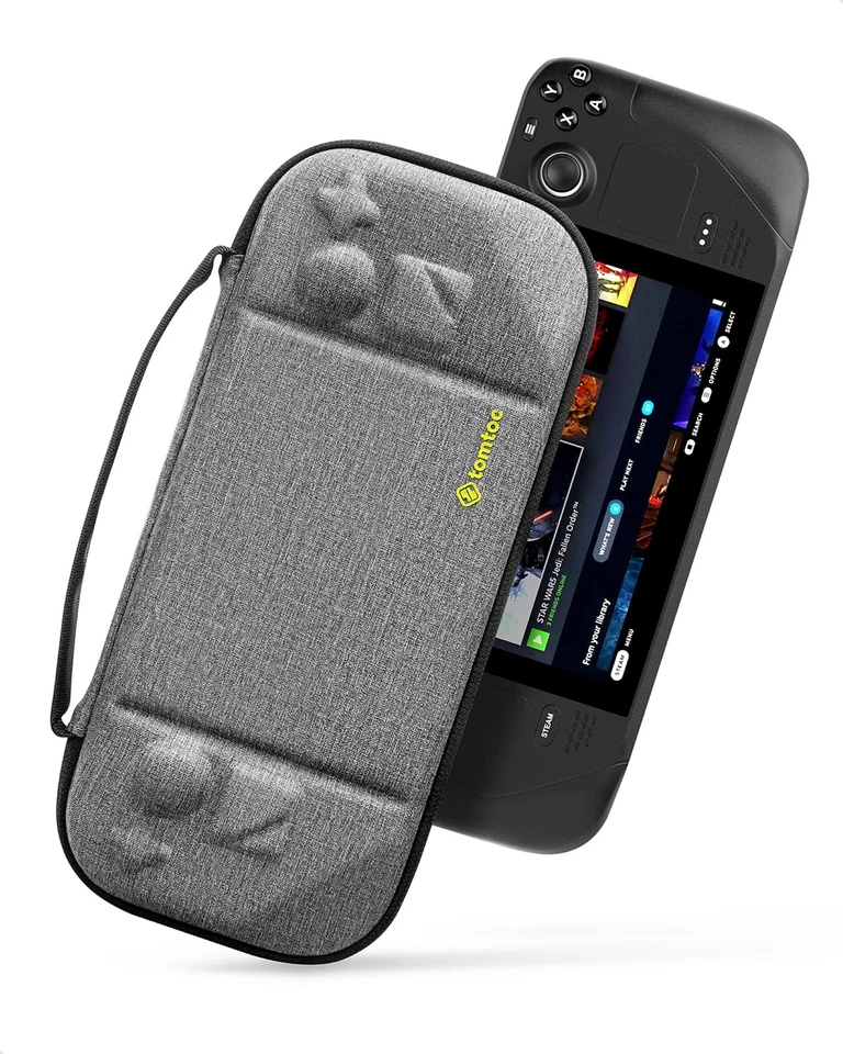 Steam Deck Compatible Hard Case Steam Deck Thin Carrying Case Joystick Full Prot - Image 1 of 4