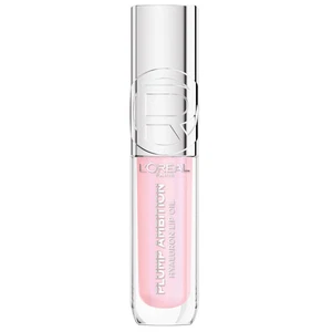 L'Oréal Plump Ambition Hyaluron Lip Oil – 101Cristal Clear, 24HR Hydration - Picture 1 of 2