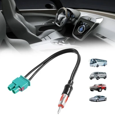 Car Radio Audio Cable Adaptor Antenna Audio Cable Double Fakra Din Male Aerials — 第 1/4 张图片