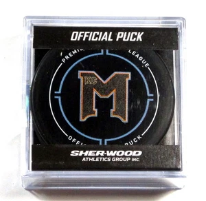 Kansas City Mavericks ECHL Official Game Puck New in Cube Sealed - Picture 1 of 2