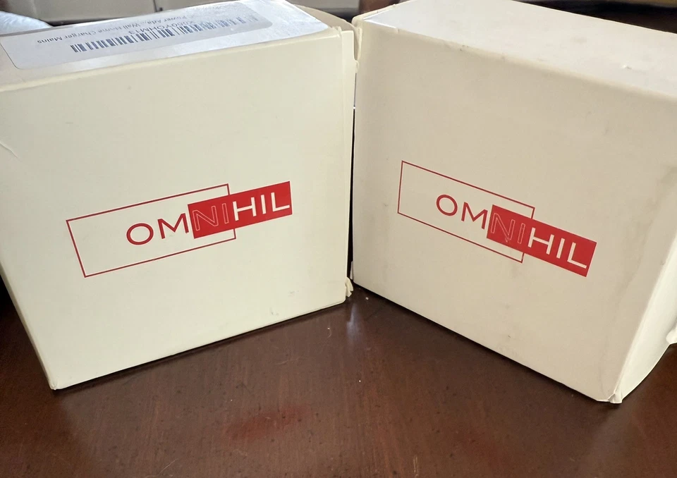 Cargador de pared OMNIHIL Clase 2 Fuente de alimentación 24V 500-1000mA. NUEVO Lote de 2 Foto 1 de 1