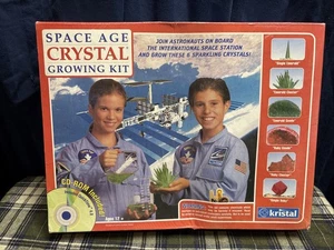 Space Age Crystal Growing Kit Vintage, Sealed Kristal Educational Inc CD-ROM  J2 - Picture 1 of 15