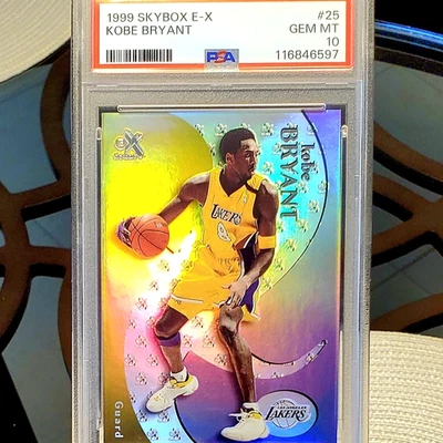 💥POP 163!💥 Kobe Bryant - 1999 Skybox E-X - PSA 10 (Gem Mint) - Image 1 of 3