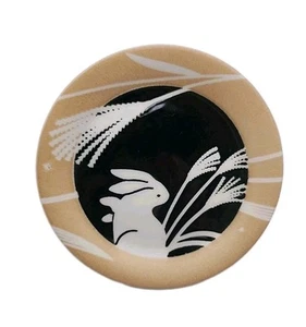 Sakuraco Japan Snack Sushi Plate Trinket Dish Bunny Boho Cottagecore Rabbit Luck - Picture 1 of 16