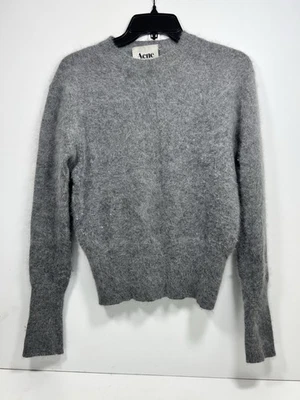 Suéter Mohair Gris ACNE Studios Lia Angora Paw12 Talla Pequeña Mujer Foto 1 de 4