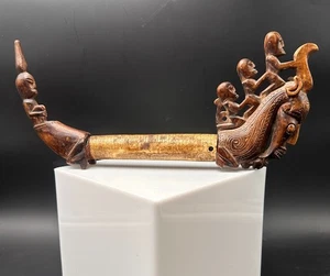 Calendrier Porhalaan de Sumatra - Art traditionnel Batak bel objet cabinet - Imagen 1 de 22