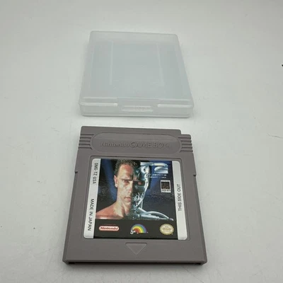 Vintage Nintendo Game Boy Terminator T2 Judgement Day Cartridge W/ Case Tested - Image 1 of 3