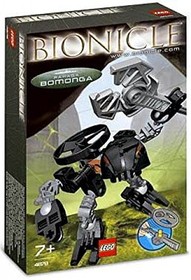 LEGO Bionicle Rahaga Mini Figure Set #4878 Bomonga Black