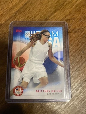 2016 Topps USA Olympics Hopefuls Team Brittney Griner Card, Women Basketball #3 - Image 1 of 2