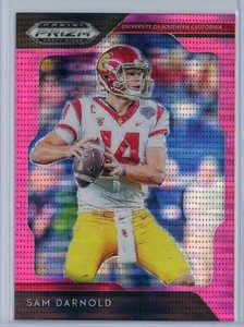 2019 Panini Prizm Draft Picks 85 Sam Darnold Pink Pulsar - Picture 1 of 4