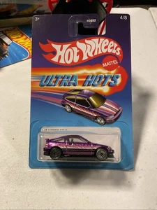 Hot Wheels Ultra Hots '88 Honda CR-X 4/8 Target Exclusive Purple - Picture 1 of 2